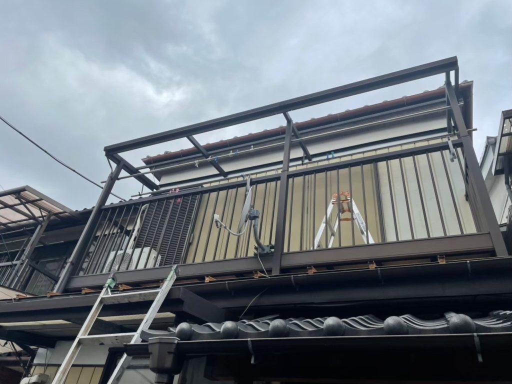 戸建て・ポリカーボネート波板交換工事