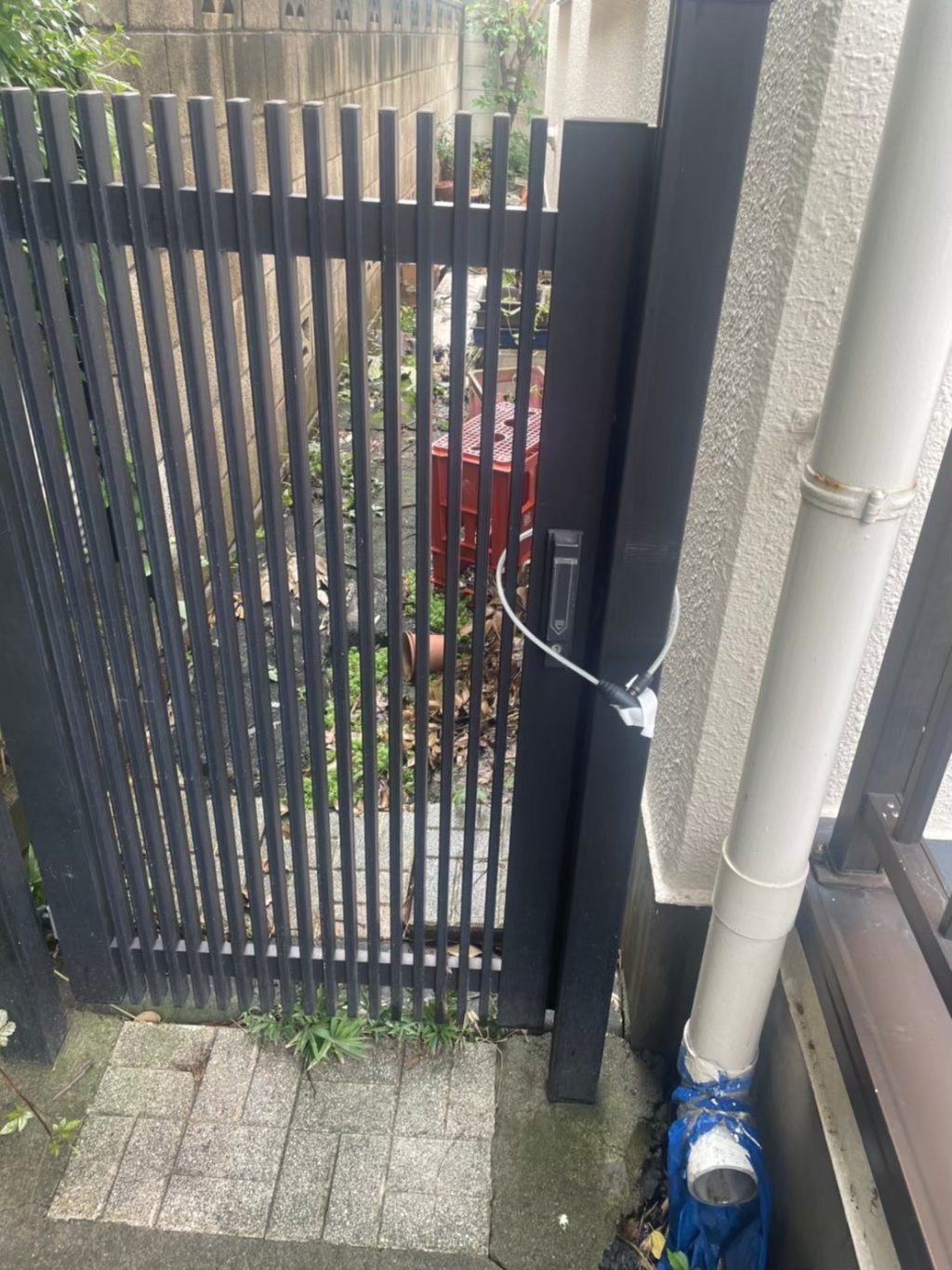 雨水マス設置工事