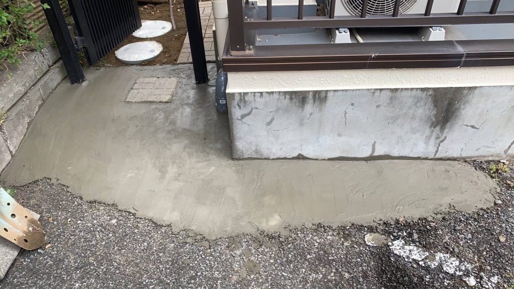 雨水マス設置工事画像