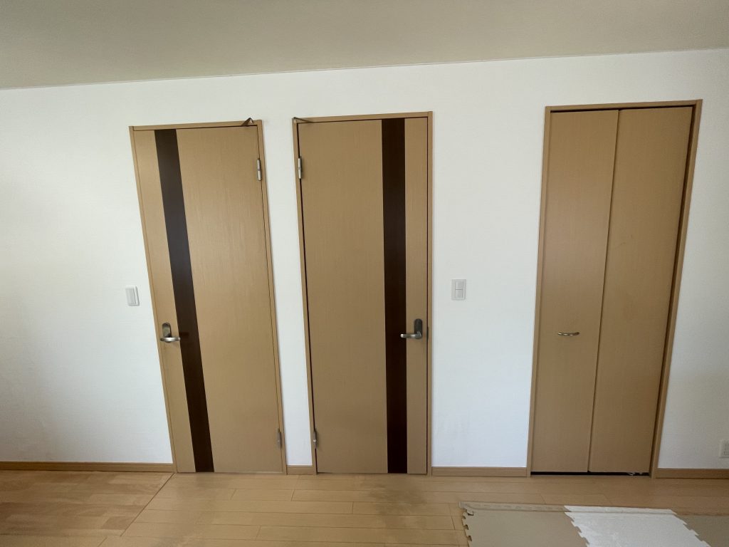 火災保険適用にて壁修理工事画像